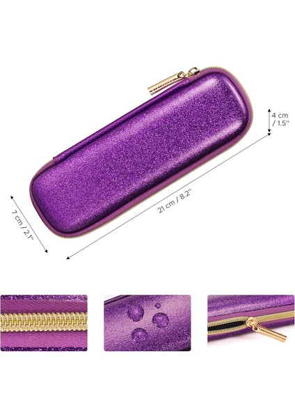 Kalemlik ve Koruyucu Taşıma Çantası - Apple Pencil Elastik Kılıf Airpods Çantası - Mavi Çizgili fiyatları