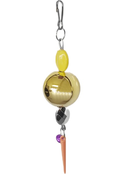 Çanlı Parlak Toplu Kuş Oyuncağı 3 Cm-14 cm