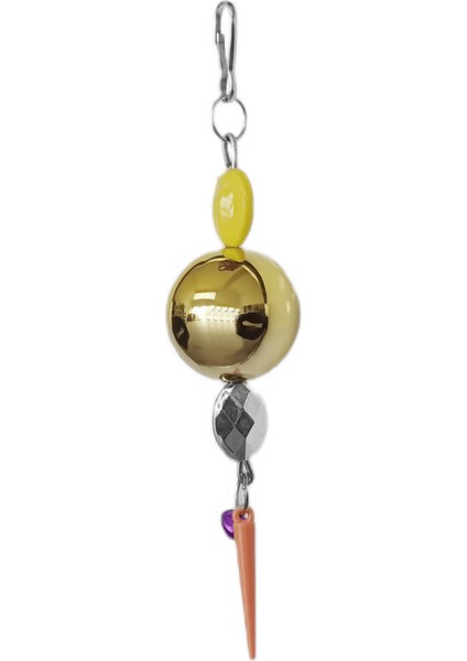 Çanlı Parlak Toplu Kuş Oyuncağı 3 Cm-14 cm