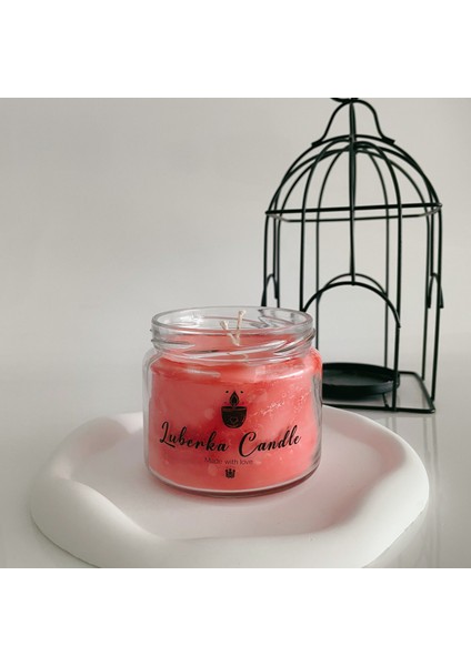 Blush Flame Tasarım Kokulu Kavanoz Mum
