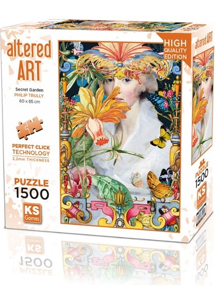 22028 Secret Garden 1500 Parça Puzzle -Ks