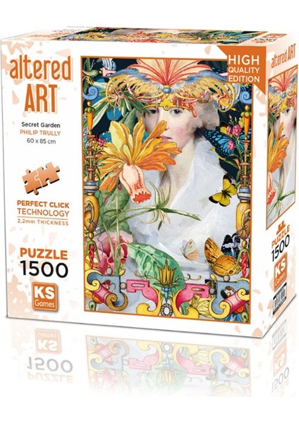 22028 Secret Garden 1500 Parça Puzzle -Ks fiyatları