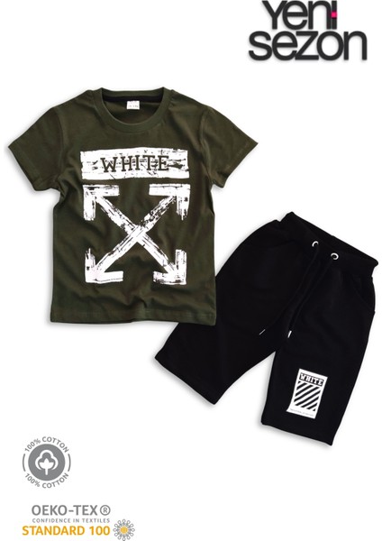 Pamuklu Çocuk Kapri Takımı (Cepli & Kordonlu, 3-12 Yaş) Trl-56