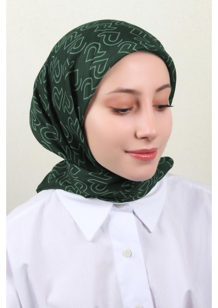 Nirvana Soft Eşarp 8101-2 Yeşil