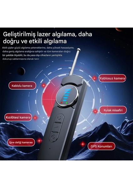 Kamera Dedektörü - Böcek Kamera ve Gps Bulucu Cihaz - Kamera Bulucu fiyatları