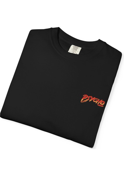 Psycho - Unisex Oversize Tişört Streetwear Etoile Studio