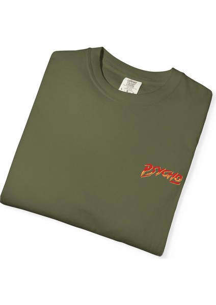 Psycho - Unisex Oversize Tişört Streetwear Etoile Studio