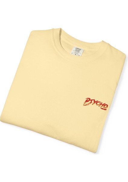 Psycho - Unisex Oversize Tişört Streetwear Etoile Studio
