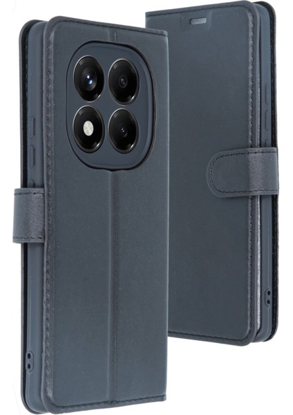 Xiaomi Redmi Note 14 Pro 5g Kılıf Trend S Plus Kapaklı Kılıf - Siyah Zrnet