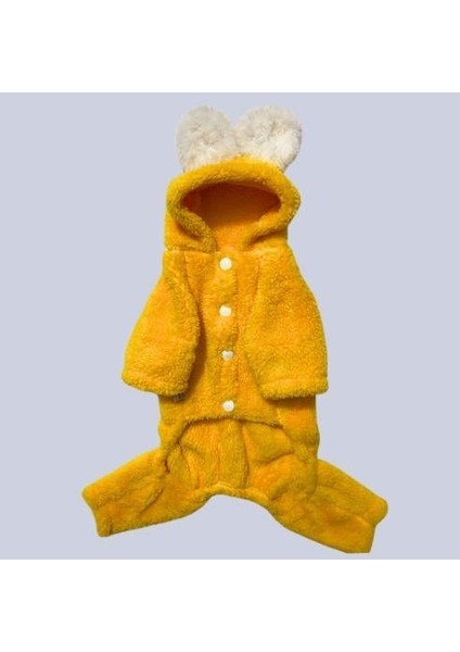 Teidi Sarı Peluş Küçük Irk Köpek Tulumu modelleri
