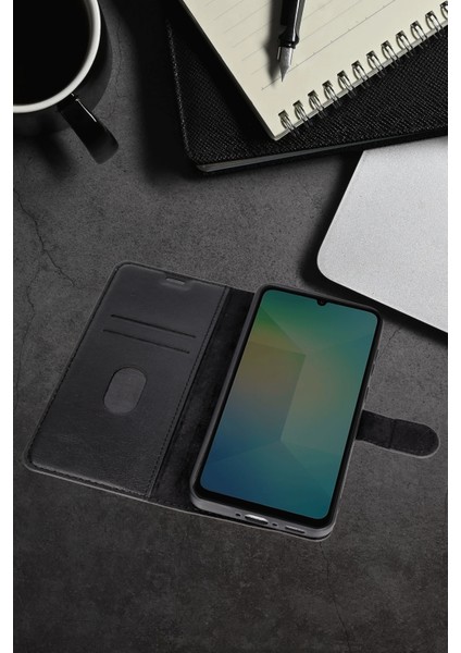 Samsung Galaxy A56 Kılıf Trend S Plus Kapaklı Kılıf - Lacivert Zrnet