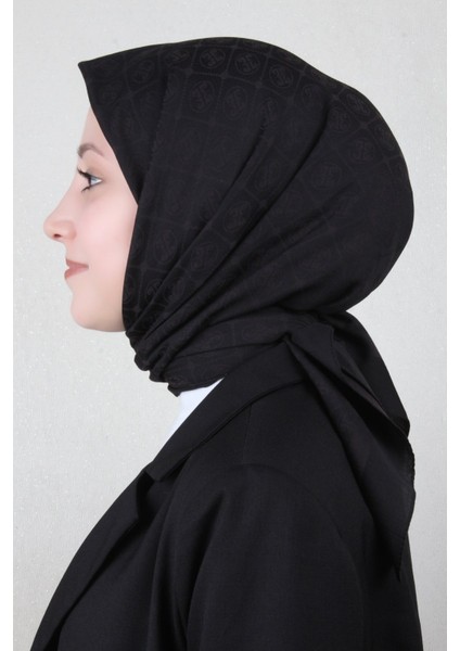 Pamuklu Eşarp 4105-17 Siyah fiyatları
