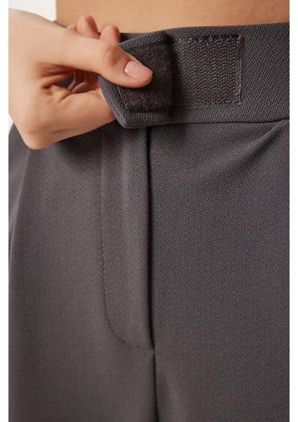 Kadın Beli Cırtlı Palazzo Rahat Pantolon indirimleri