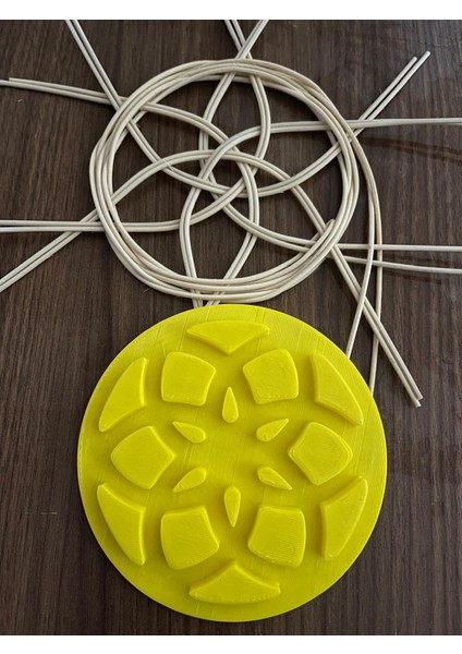 Rattan Örme Kalıbı, Şablon, Pattern, Template Model No -6-