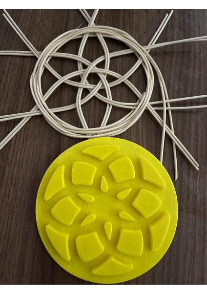 Rattan Örme Kalıbı, Şablon, Pattern, Template Model No -6-