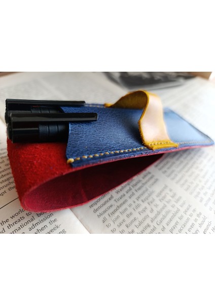 Crazy Hors Hakiki Deri El Emeği Özel Kalemleriniz Için Kalemlik Kalem Kutu 27 cm 6 cm Zmr8 fiyatları