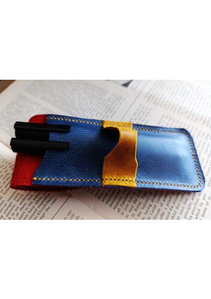 Crazy Hors Hakiki Deri El Emeği Özel Kalemleriniz Için Kalemlik Kalem Kutu 27 cm 6 cm Zmr8 modelleri
