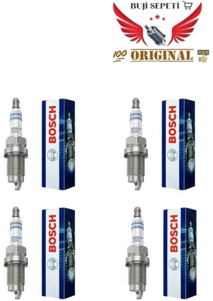 Buji Takım 4 Adet FR6LII330X Honda Accord 2003-2007 K24 2.4cc Doble Iruidyum