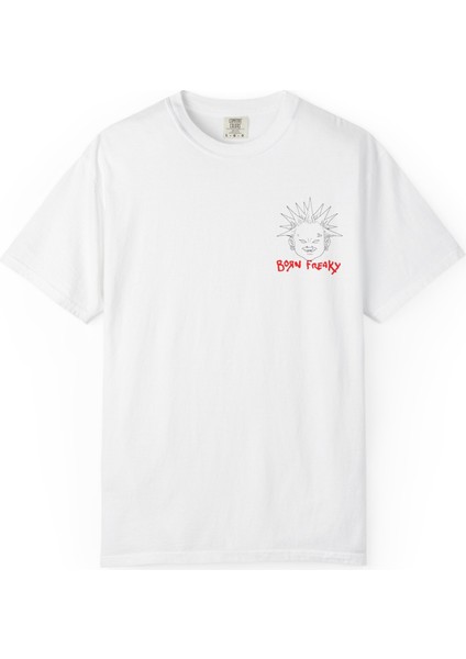 Born Freaky - Oversize Unisex Tişört Streetwear Etiole Studio