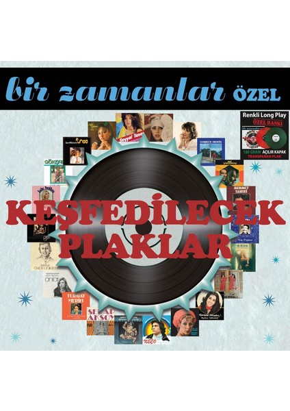 Yonca Bir Zamanlar Özel Keşfedilecek Plaklar Renkli Özel 2 Plak - Sınırlı Sayıda Özel Basım Renkli