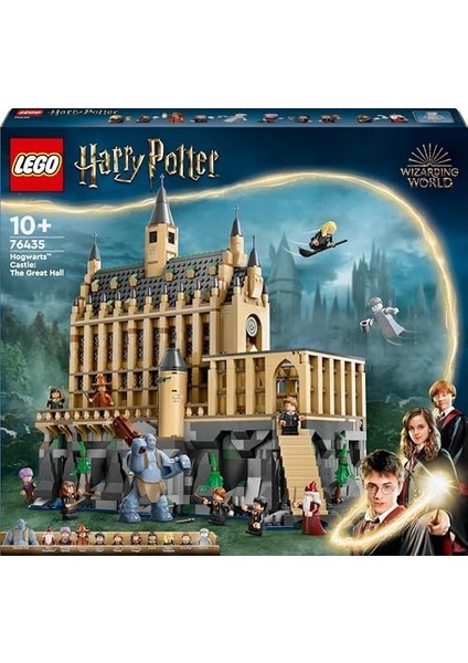 Harry Potter Hogwarts Şatosu: Büyük Salon 76435 - 10 Yaş ve Üzeri Harry Potter Hayranları Için Koleksiyonluk Yaratıcı Oyuncak Yapım Seti (1732 Parça)