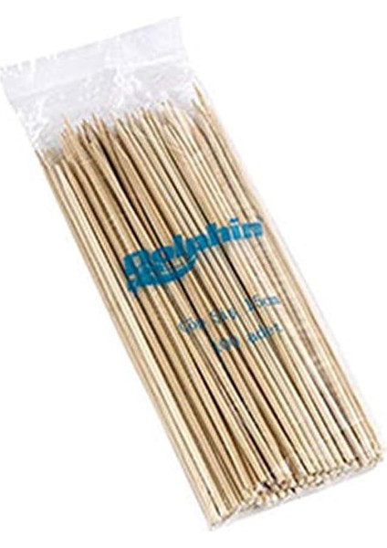 At Market Dolphin Bambu Çöp Şiş 15CM x 2,5mm 100'LÜ