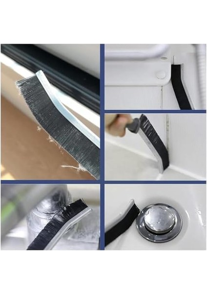 Adet Çok Amaçlı Ince Temizlik Fırçası - Derz Arası Temizleme, Banyo, Mutfak, Lavabo ve Araba Temizliği Için Detaylı Fırça Seti