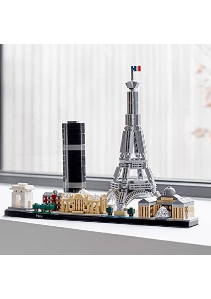 Architecture Şehir Yapıları Koleksiyonu Paris 21044- Seyahat, Mimari ve Tarih Meraklısı Yetişkinler Için Koleksiyonluk Sergilenebilir Yapım Seti (694 Parça)