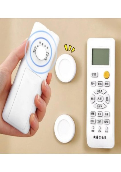 2 Adet Mıknatıslı Çok Amaçlı Kumanda Modem ve Telefon Tutucu