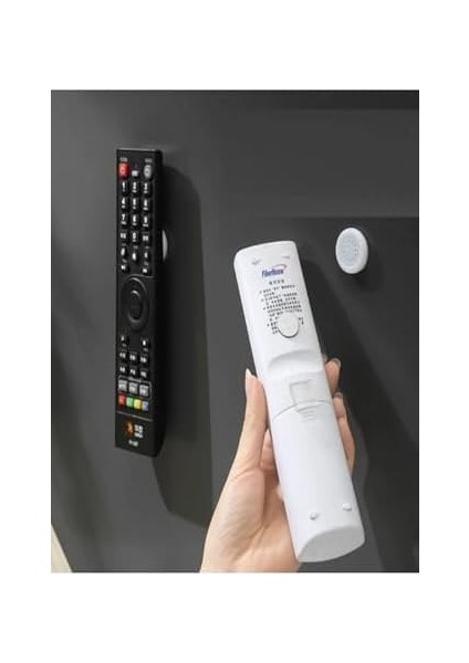 2 Adet Mıknatıslı Çok Amaçlı Kumanda Modem ve Telefon Tutucu