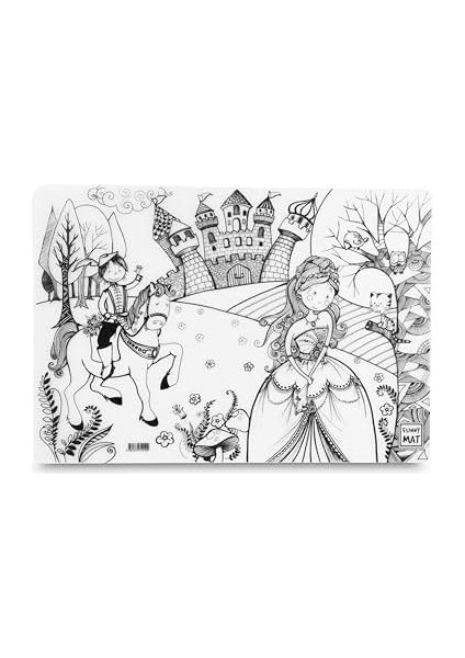 Çocuk Funny Mat Prens & Prenses & Dansçılar