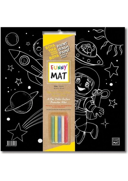 Mat Black Uzay (Tebeşirli)