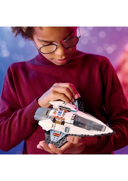 City Yıldızlararası Uzay Gemisi 60430-6 Yaş ve Üzeri Kız ve Erkek Çocukları Için Astronot Minifigürü Içeren Yaratıcı Oyuncak Seti, Çocuklar Için Doğum Günü Hediyesi Fikri (240 Parça)