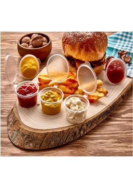 120 ml Şeffaf Plastik Saklama Kabı – Kapaklı & Gıda Dostu modelleri