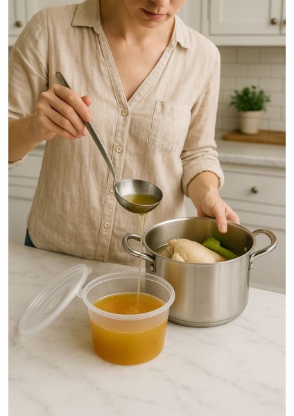 120 ml Şeffaf Plastik Saklama Kabı – Kapaklı & Gıda Dostu indirimleri