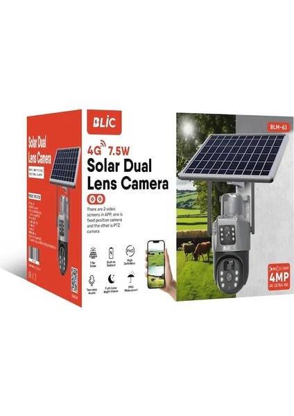 Blic Kamera Çiftli 4g Sim Kartlı Solar Kamera fiyatları