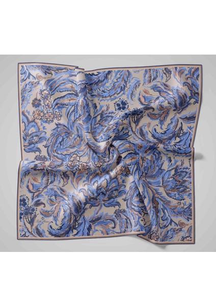 Tivil Ipek Eşarp 11469-29 Mavi Karışık Desen fırsatları