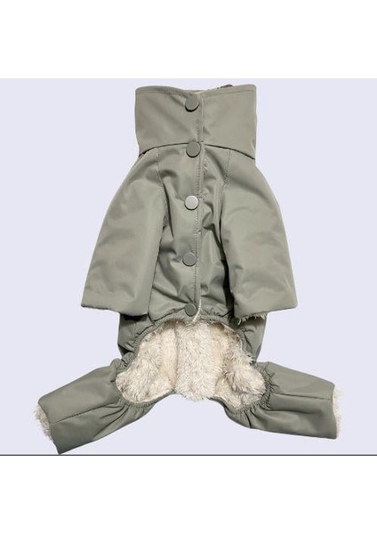 Su Geçirmez Içi Peluşlu Vizon Küçük Irk Köpek Tulum Yağmurluk fırsatları