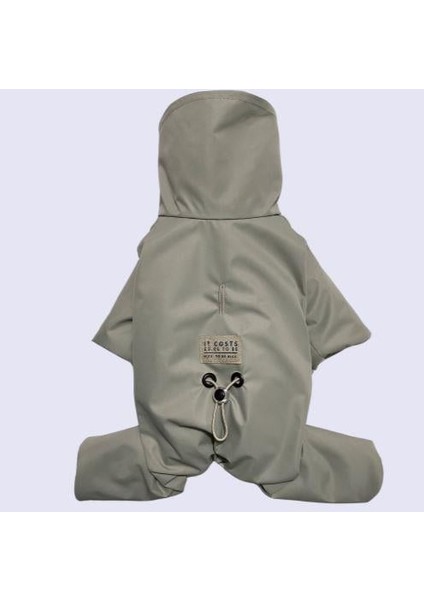 Su Geçirmez Içi Peluşlu Vizon Küçük Irk Köpek Tulum Yağmurluk indirimleri