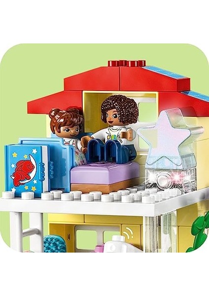 ® Kasabası 3 Ü 1 Arada Aile Evi 10994 Oyuncak Yapım Seti (218 Parça)