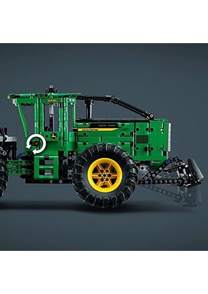 Technic John Deere 948L-II Orman Makinesi 42157 Oyuncak Yapım Seti (1492 Parça)