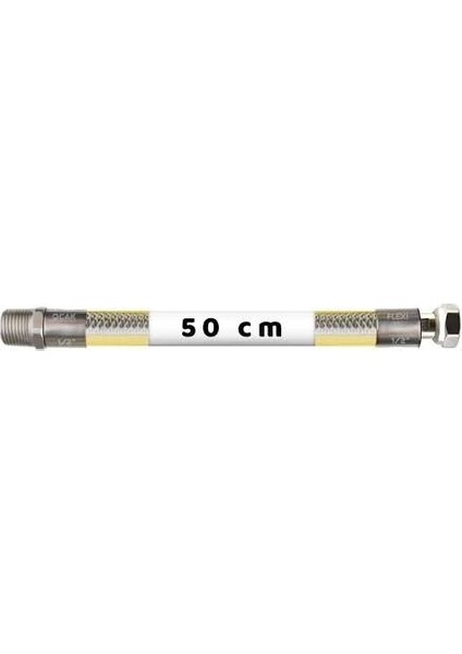 50CM Flex Doğalgaz Hortumu Çelik Örgülü fiyatları