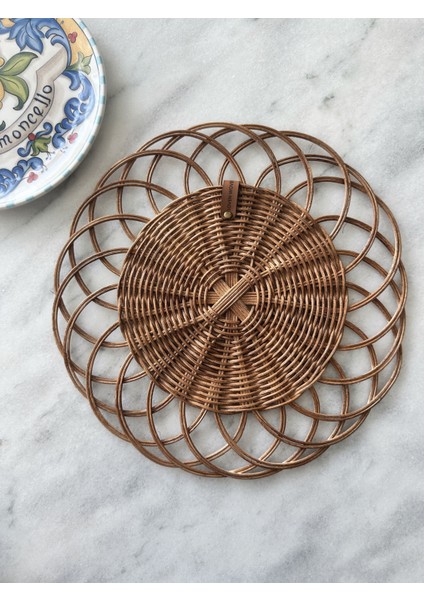 Clover Amerikan Servis Rattan Bambu Duvar Dekoru