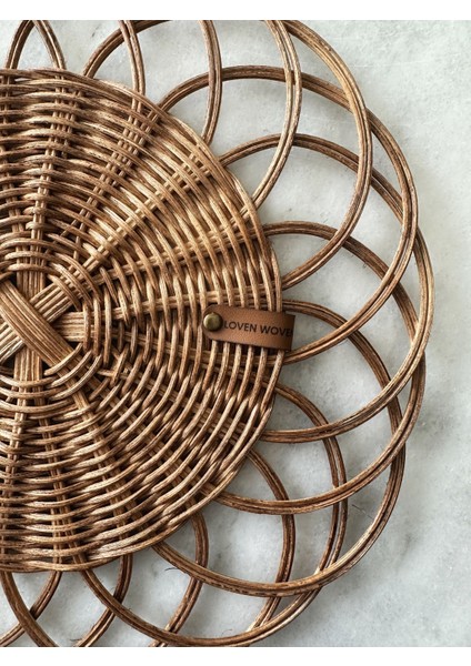 Clover Amerikan Servis Rattan Bambu Duvar Dekoru modelleri
