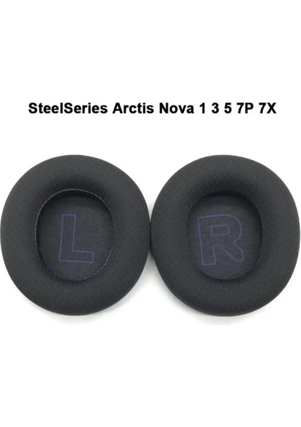 Steelseries Arctis Nova 1/1x/1p/3/4/4p Uyumlu Kulaklık Pedi, Sünger Yastığı 4x/5/5p/5x/7/7x/7p Kulak Yastıkları,köpük Minder