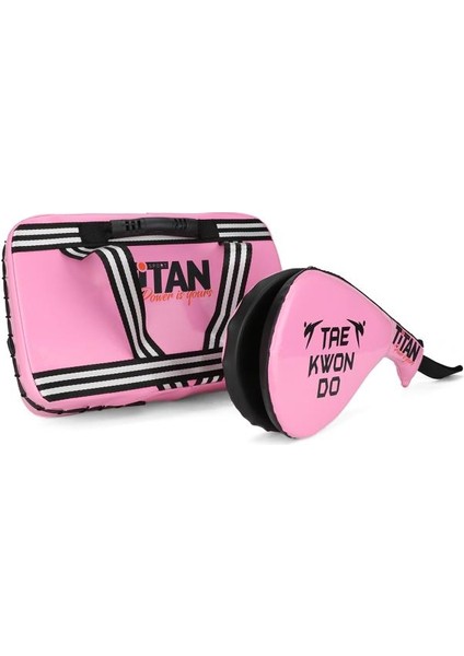 Titan Sport Pembe Darbe Yastığı+Raket Ellik (2'li Set) fiyatları