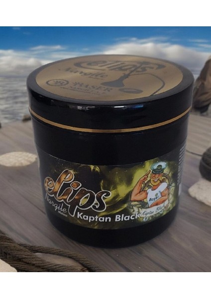 Elips nargilemelası Kaptan Black 125 G