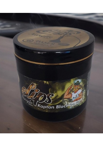 Elips nargilemelası Kaptan Black 125 G
