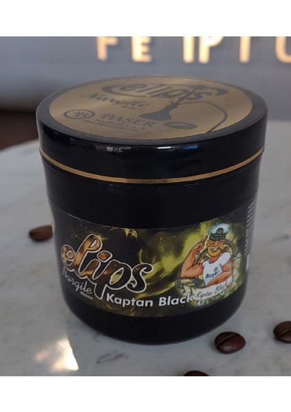 Elips nargilemelası Kaptan Black 125 G