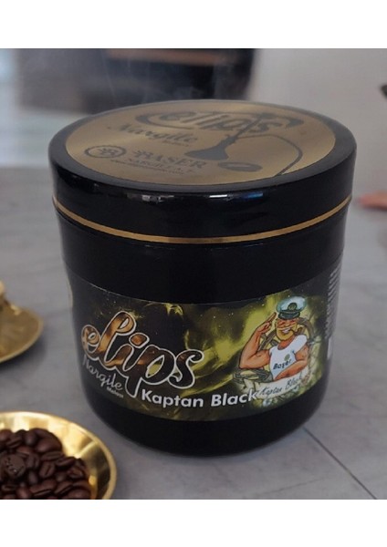 Elips nargilemelası Kaptan Black 125 G
